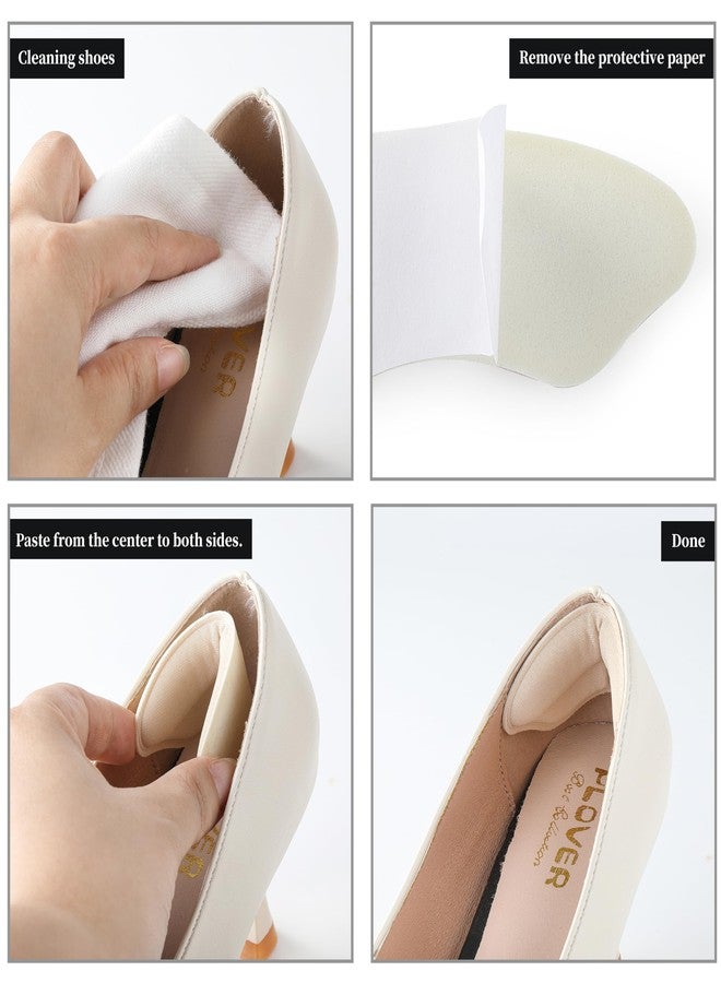 COKUMA Heel Pads for Shoes, Soft and Flexible Heel Grips for Women Shoes Too Big, Relief of Pain for Women and Men, Improved Fit and Comfort, 4 Pairs - Image 4